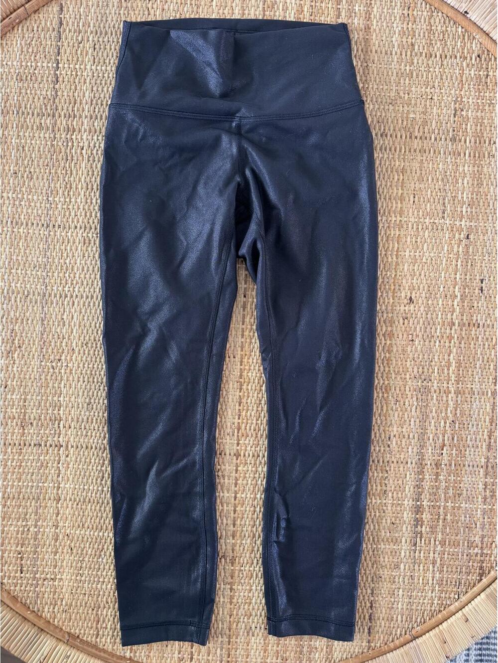 Lululemon Faux Leather Leggings